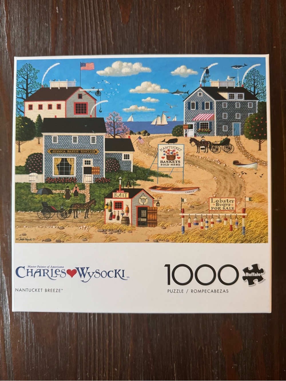 Buffalo Charles Wysocki "Nantucket Breeze" 1000 Piece puzzle NWT new in box